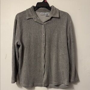 Cabin Creek Light Gray Cardigan